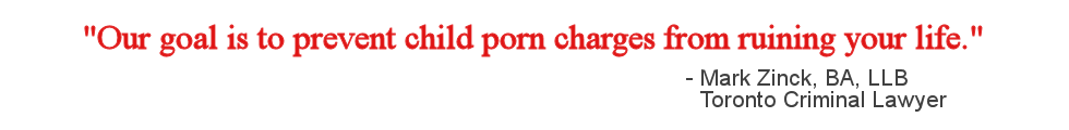 Toronto Child Pornography Lawyer